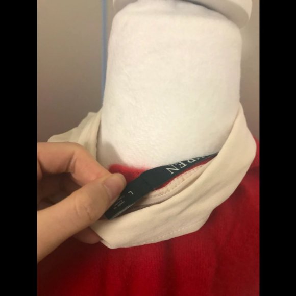 Ralph Lauren Red Sweater - Picture 5 of 7
